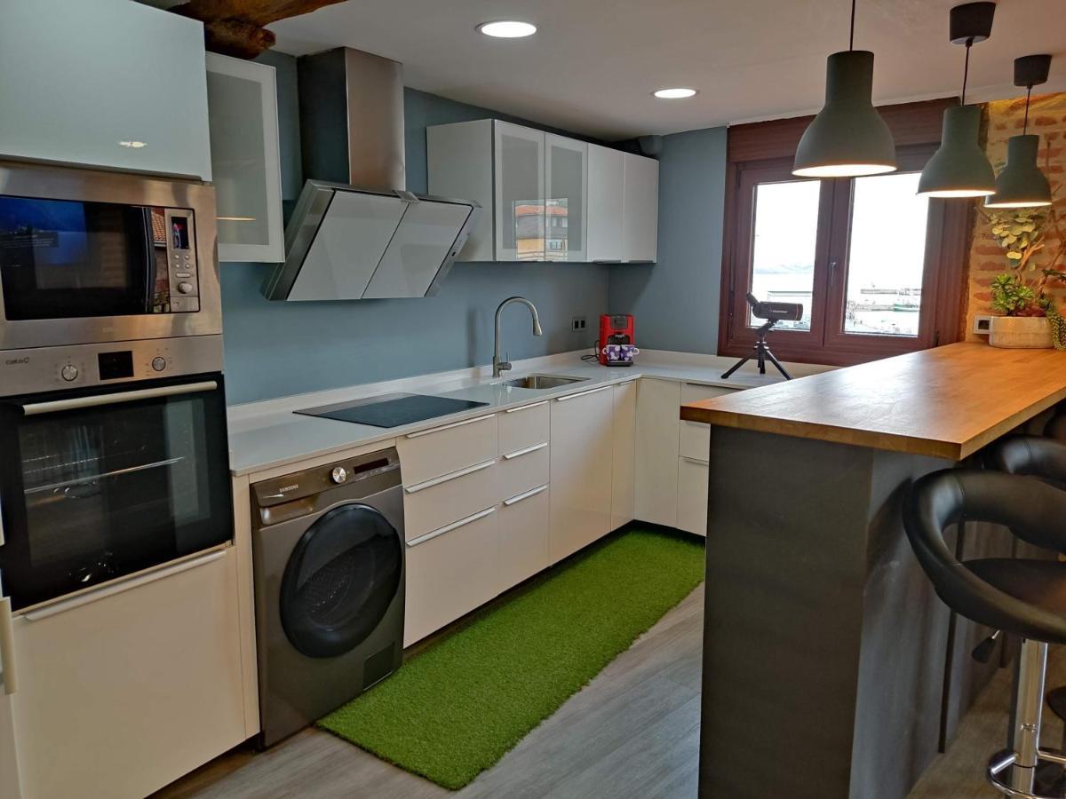 Ferienwohnung Precioso Loft En Bermeo Con Vistas Al Mar Exterior foto